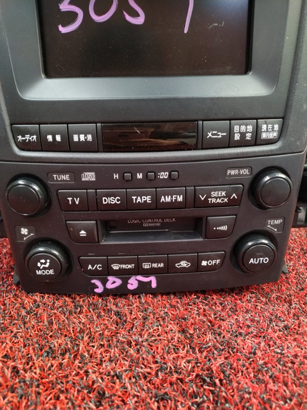 блок управления климат-контролем - TOYOTA HARRIER