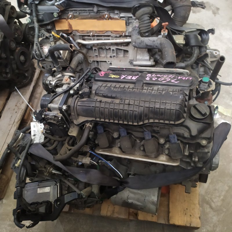 двигатель - HONDA FIT