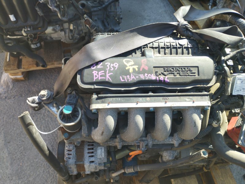 двигатель - HONDA FIT
