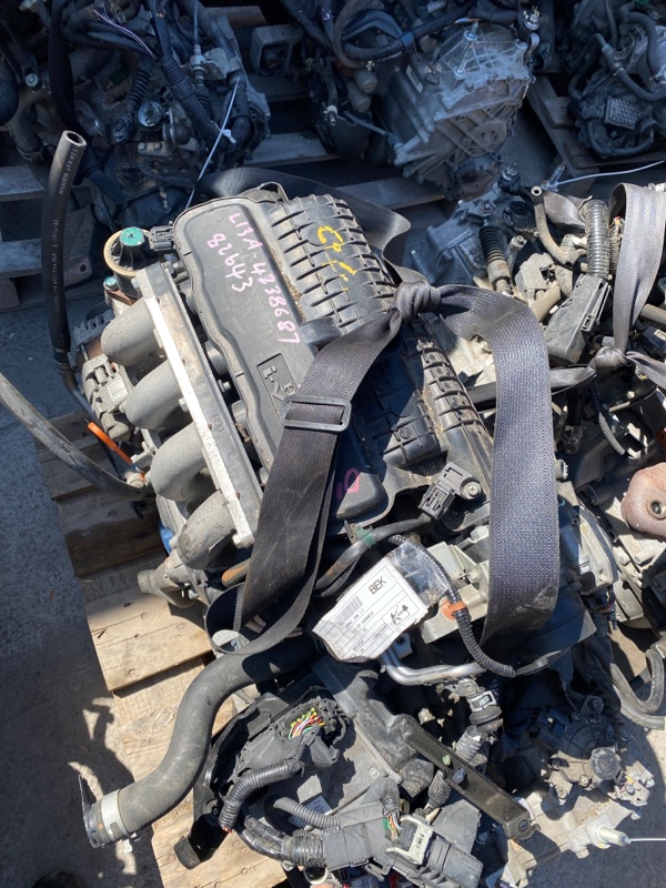 двигатель - HONDA FIT