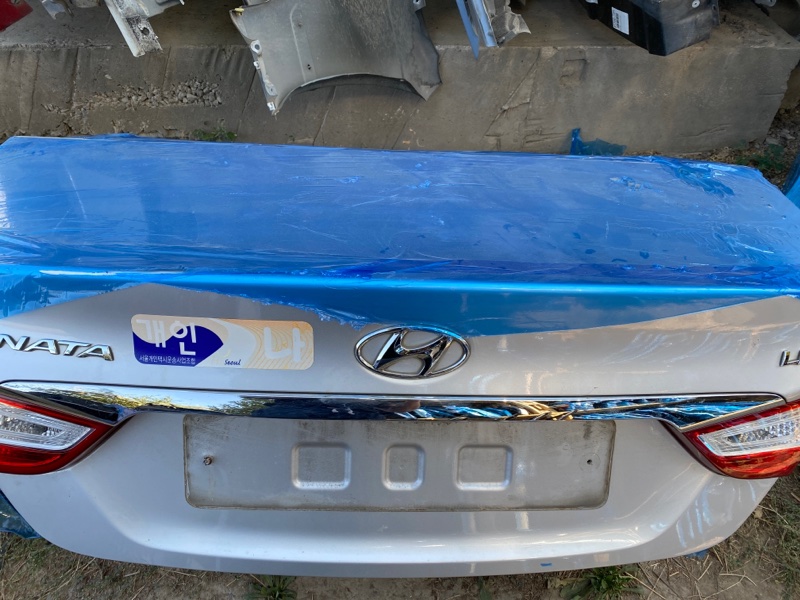 Декоративная накладка на багажник - Hyundai Sonata