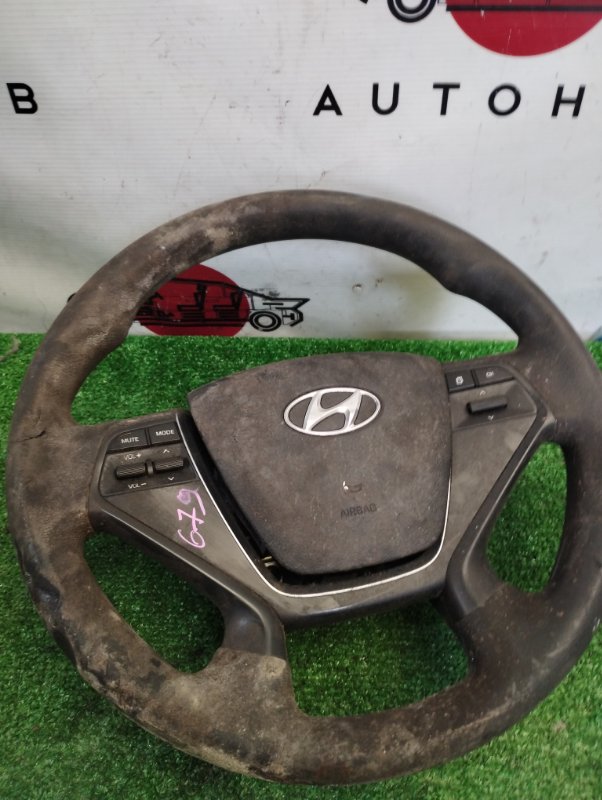 Руль с аирбагом - Hyundai Sonata
