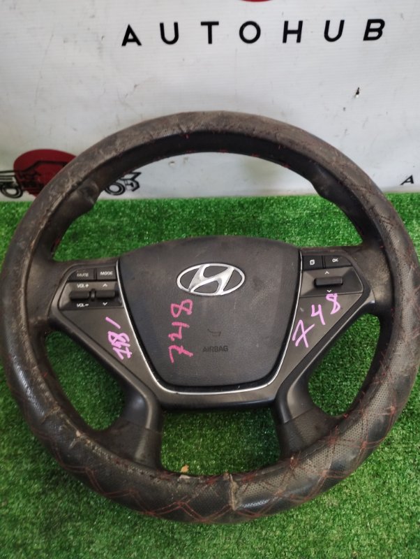 Руль с аирбагом - Hyundai Sonata