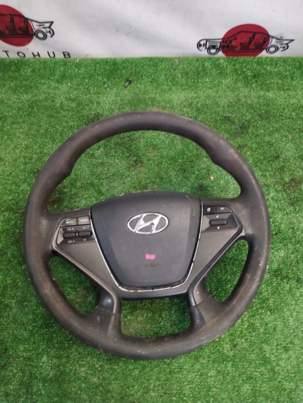 Руль с аирбагом - Hyundai Sonata