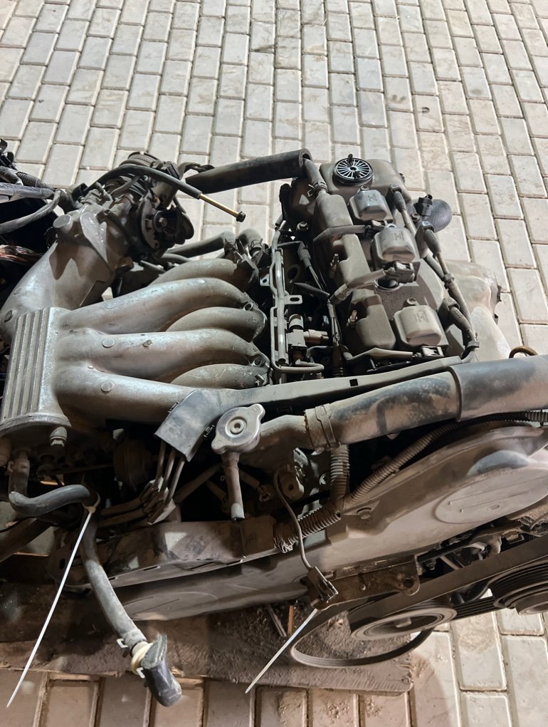 Двигатель - TOYOTA Mark 2